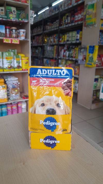 Alimento Para Perro Adulto Pedigree  Sabor Carne en Salsa x 100gs