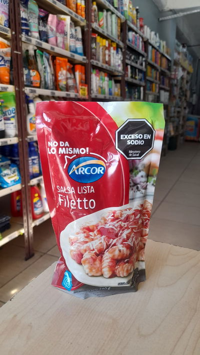 Arcor Salsa Lista Filetto x 340g