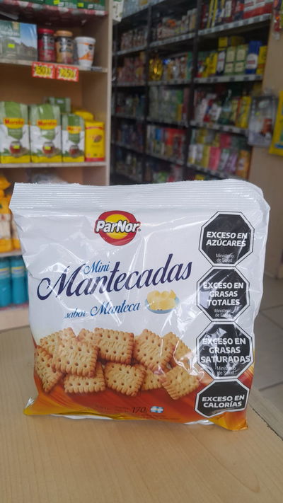 Galletitas ParNor Mini Mantecadas sabor Manteca x 170g