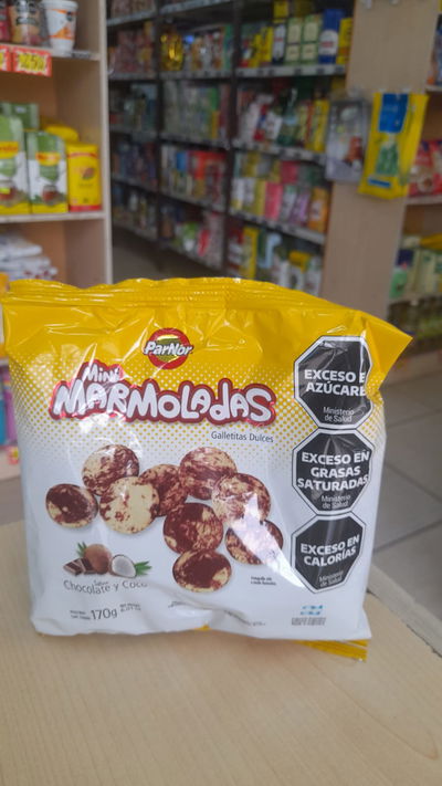 Galletitas ParNor Mini Marmoladas Chocolate y Coco x 170g