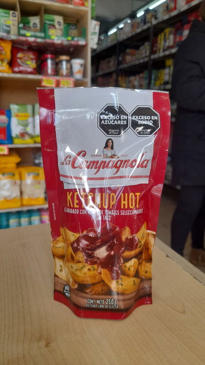 La Campagnola Ketchup Hot x 250g
