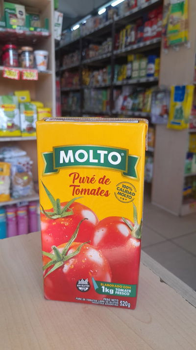 Molto Puré de Tomates Sin Tacc x 520g