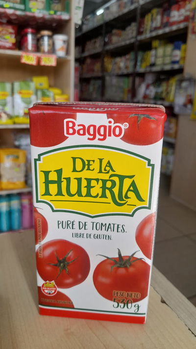 Baggio De La Huerta Puré de Tomates Sin Tacc x 530g