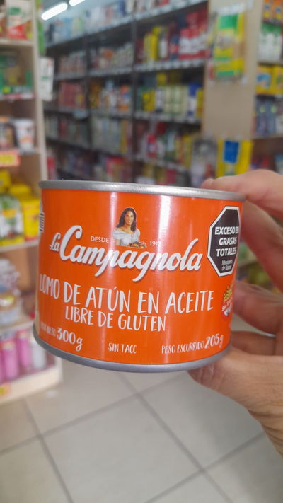 La Campagnola Lata de Lomo de Atún en Aceite x 300g