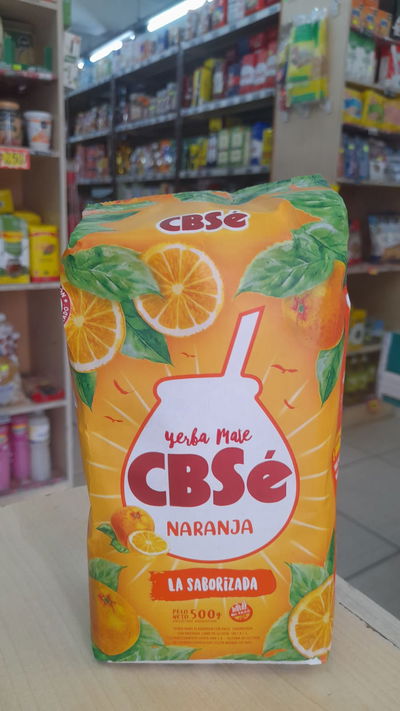 Yerba Mate CBSé Naranja x 500g