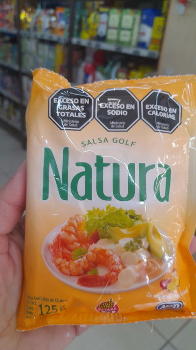 Natura Salsa Golf Sin Tacc x 125g