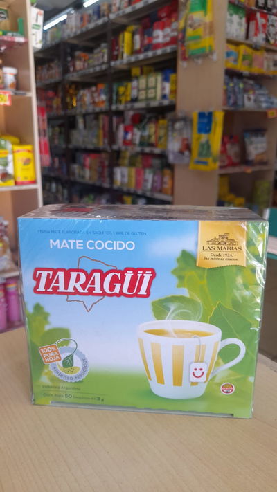 Taragüí Mate Cocido en Saquitos x 50uni.