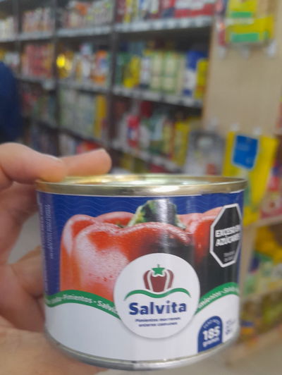 Salvita Lata Pimientos Morrones Enteros x 185g