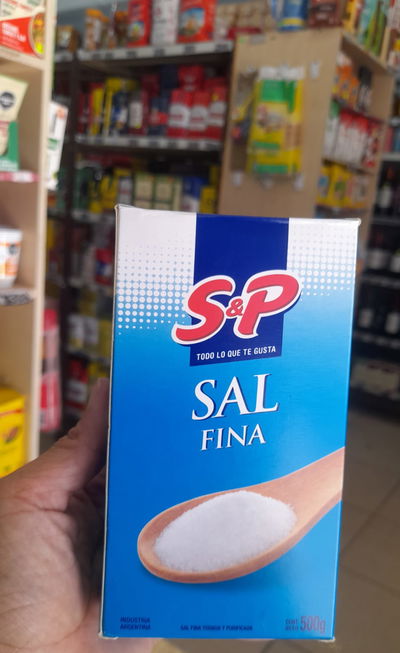 S&P Sal Fina en Caja x 500g
