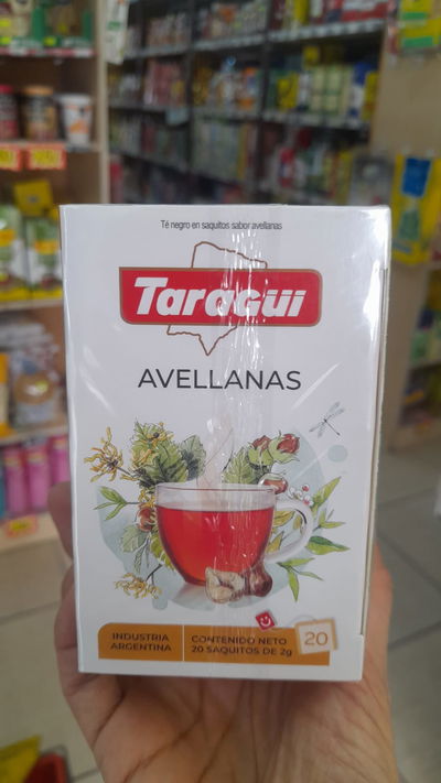 Taragüí Té en Saquitos de Avellanas x 20saq.