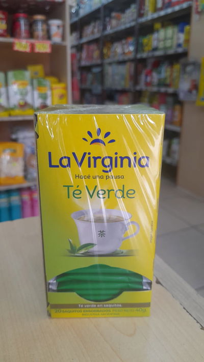 La Virginia Té Verde en Saquitos x 20saq.