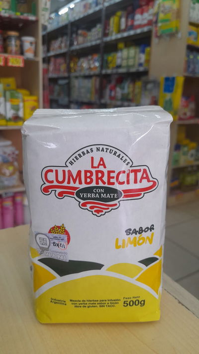 Yerba Mate La Cumbrecita de Limón x 500g