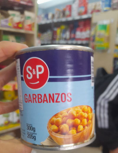 S&P Lata de Garbanzos x 300g