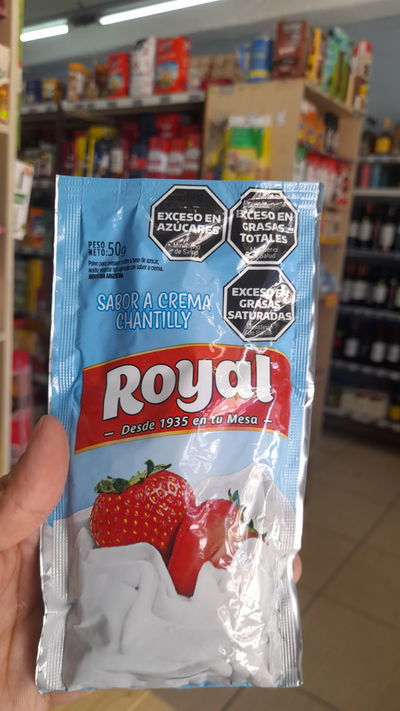 Royal Sabor a Crema Chantilly x 50g