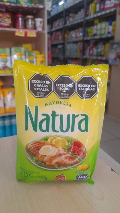 Natura Mayonesa sobre x 125cm
