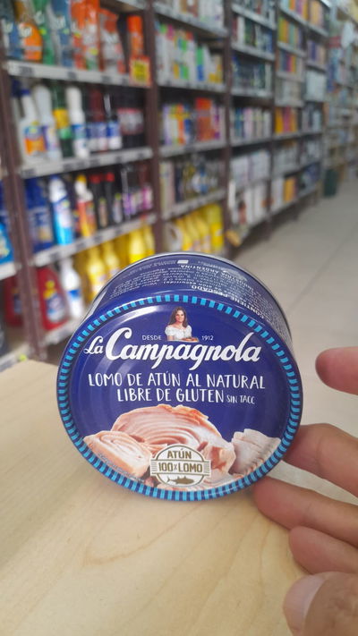 La Campagnola Lata de  Lomo De Atún Al Natural Sin Tacc x 170g