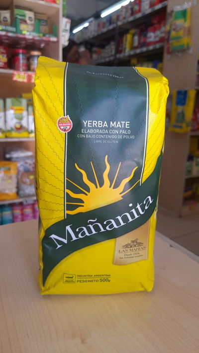 Yerba Mate Mañanita Sin Tacc x 500g