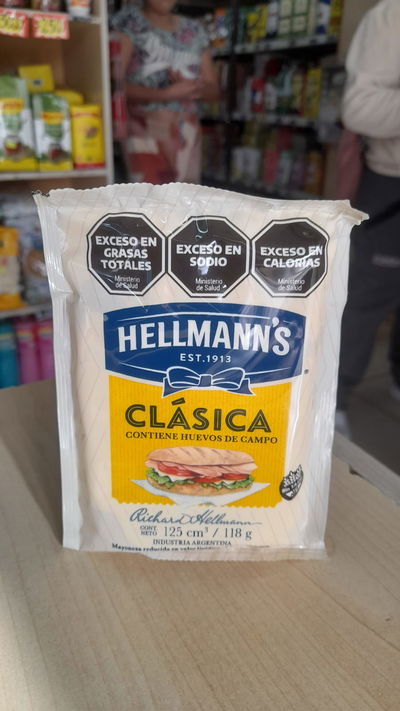 Hellmann´s Mayonesa Clásica sobre x 125cm