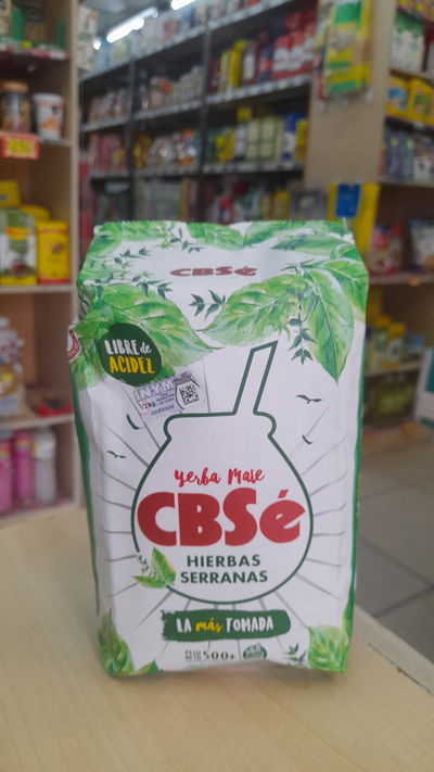Yerba Mate CBSé Hierbas Serranas x 500g