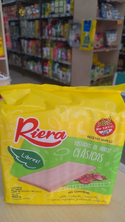 Riera Tostadas de Arroz Clásicas x 150g
