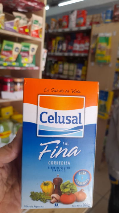 Celusal Sal Fina en Caja x 500g