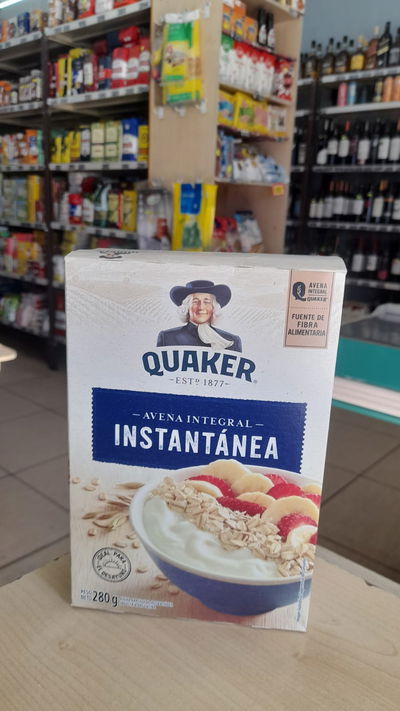 Quaker Avena Integral Instantánea x 280g