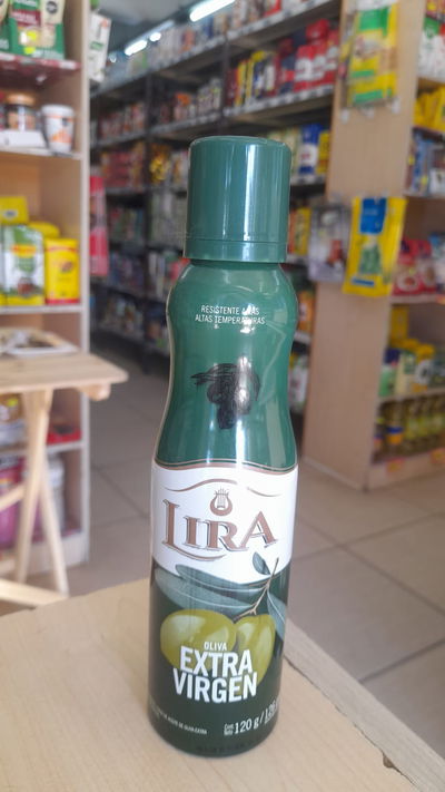 Lira Aceite de Oliva Extra Virgen en Aerosol x 126cm