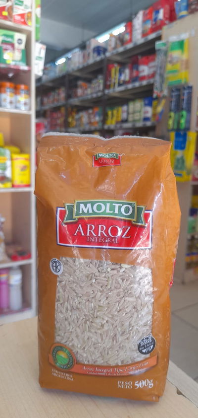 Molto Arroz Integral X 500g