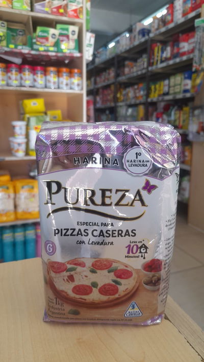 Pureza Harina Para Pizzas Con Levadura x 1kilo