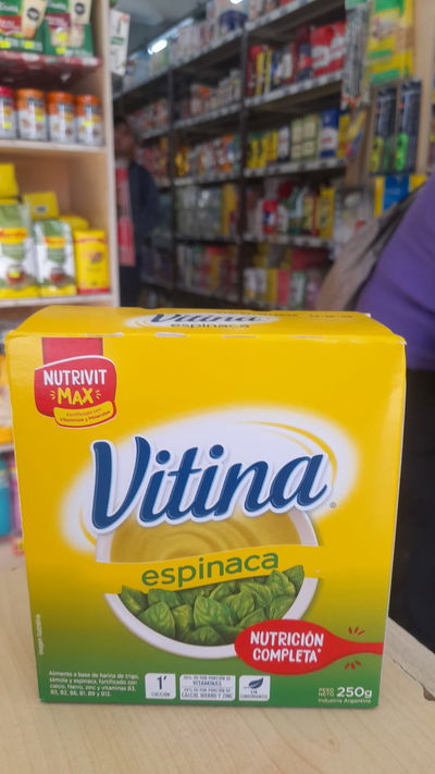 Vitina Espinaca en Caja x 250g