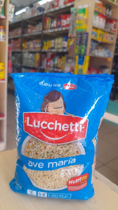 Lucchetti Fideos Ave María x 500g