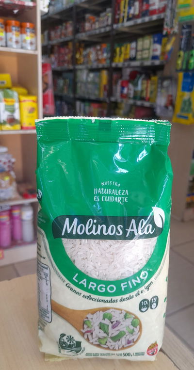 Molinos Ala Arroz Largo Fino x 500g