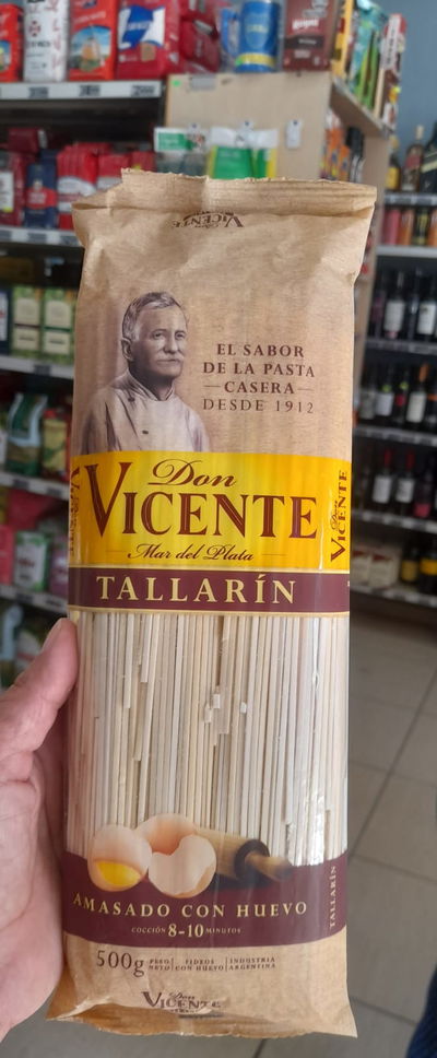 Don Vicente Fideos Tallarín x 500g