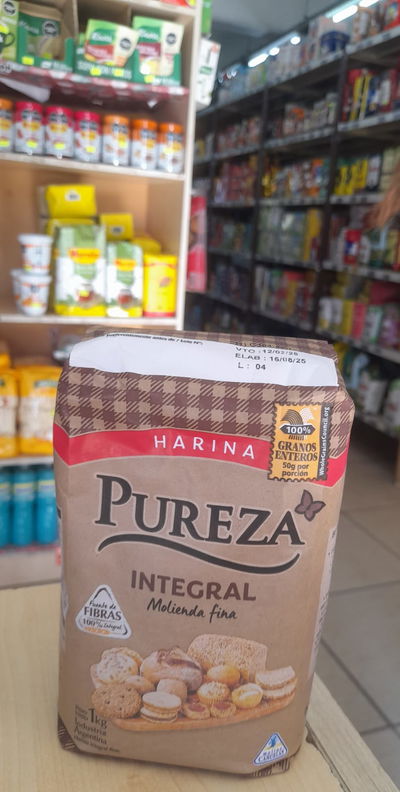 Pureza Harina Integral x 1kilo