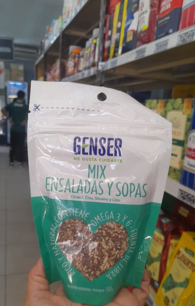 Genser Semillas Mix Ensaladas y Sopas x 150g