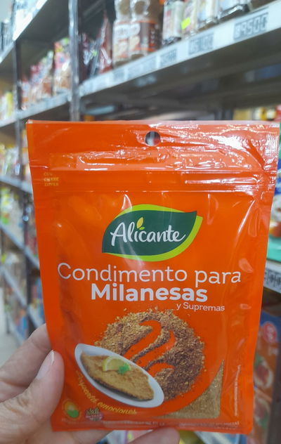 Alicante Condimento Para Milanesas x 25g