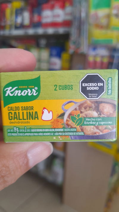 Knorr Caldo de Gallina x 2uni. x 19g
