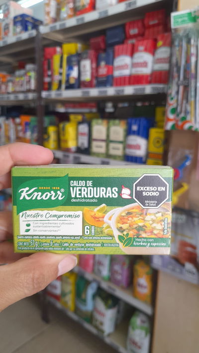 Knorr Caldo de Verduras x 6uni. x 57g