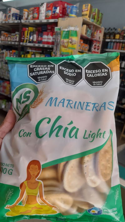 NS Galletas Marineras con Chía x 300g
