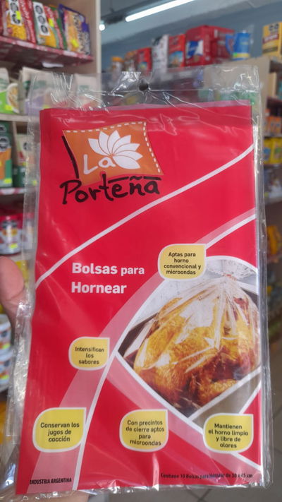 La Porteña Bolsa Para Hornear x 10uni. de 30 x 45cm c/u