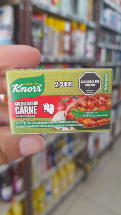 Knorr Caldo De Carne x 2uni. x 19g