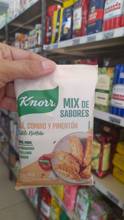 Knorr Mix de Sabores Ají, Comino y Pimentón x 24g