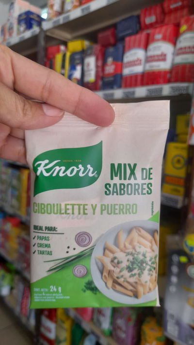 Knorr Mix de Sabores Ciboulette y Puerro x 24g