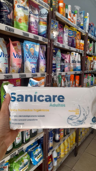 Sanicare Adultos Paños Húmedos Higiénicos x 60uni.