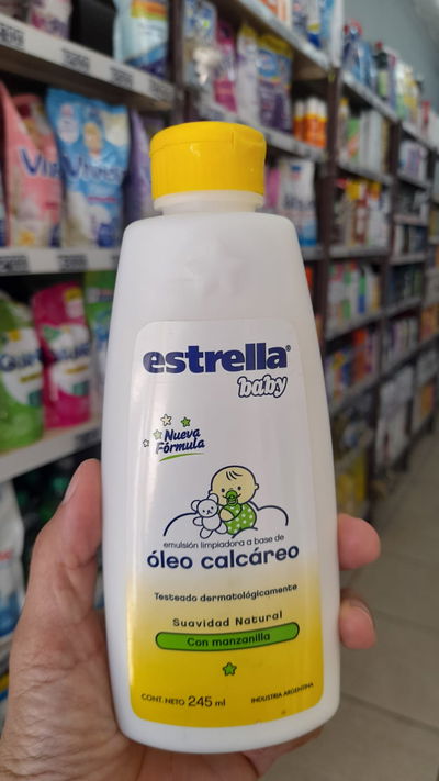 Estrella Baby Óleo Calcáreo c/ Manzanilla x 245ml