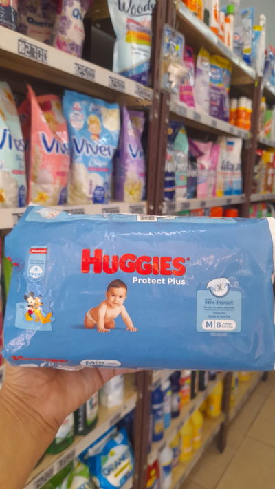 Huggies Pañales Para 5,5 a 9,5kg M x 8uni