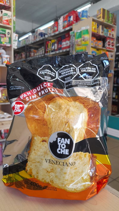Fantoche Pan Dulce S/Frutas Veneciano x 400g