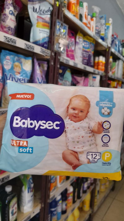 Babysec Pañales para Hasta 6kg P x 12uni.
