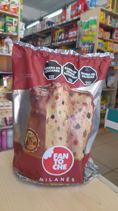Fantoche Pan Dulce Milanés c/Frutas x 500g