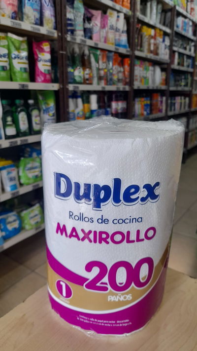 Duplex Rollo de Cocina Maxirollo x 200paños